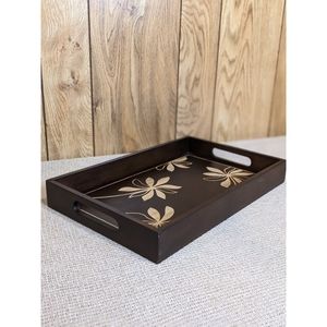 🌞 Boho Wooden Tray